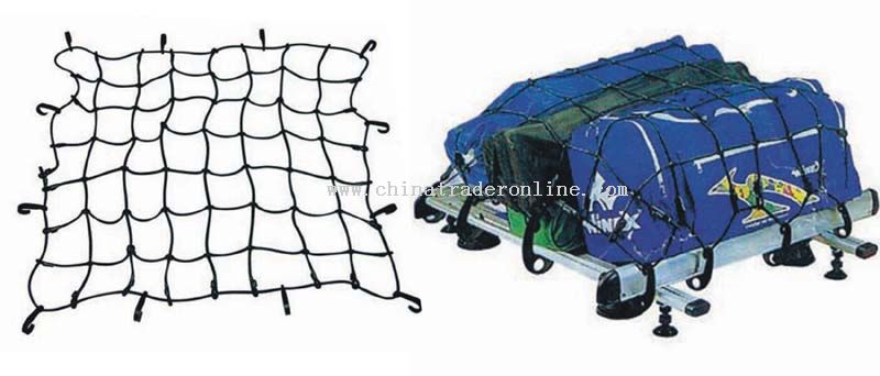 Baggage Tie Down Netting for Auto