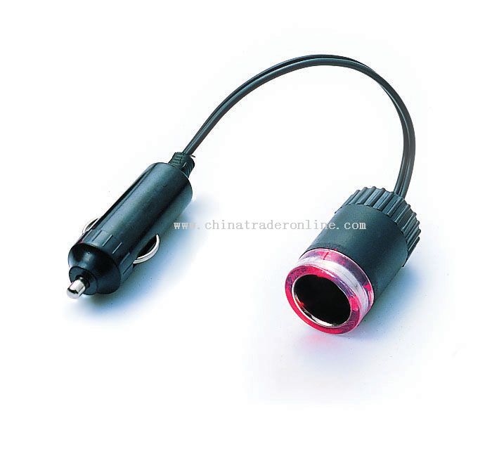 CIGARETTE SOCKET WITH LED from China