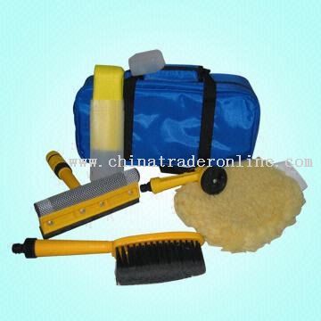 Car Care Kit with A Nylon Bag