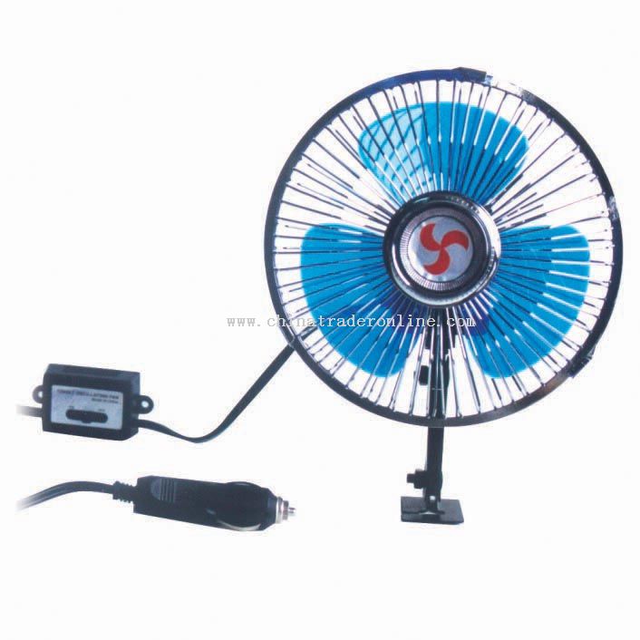 6 INCH CAR FAN WITH METAL GUARD