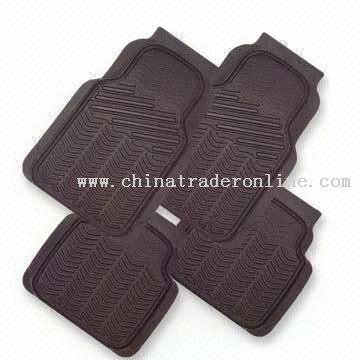 Black PVC Car Mats