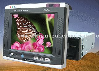 TFT 5.6 inch AU New screen Semi-automatic In-dash monitor