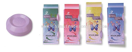 Stick-on air freshener from China