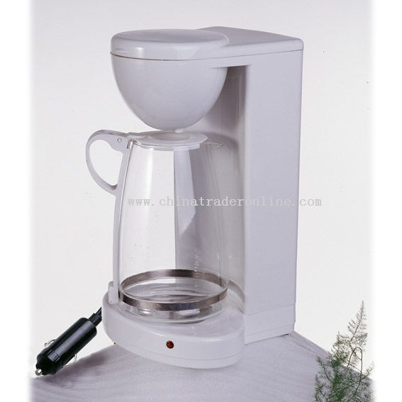 12-VOLT AUTO COFFEE-MAKER WITH GLASS POT