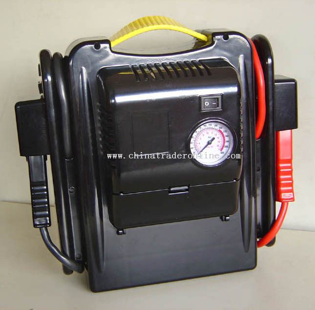 JUMP START WITH AIR COMPRESSOR