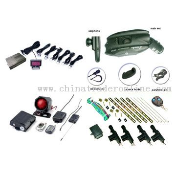 Mobile Hands-Free Kit, Central Lock, Alarm System 