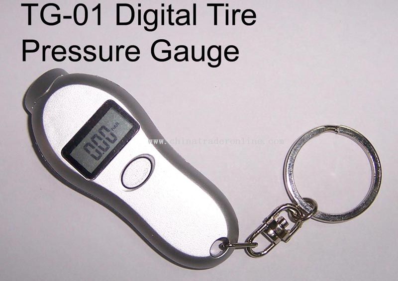 Digital Tire Pressure Gauge with LCD Screen from China