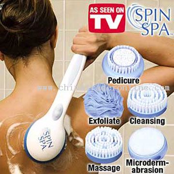 SpinSpa Shower Brush( from China