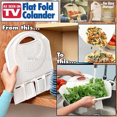 Flat Fold Colander from China