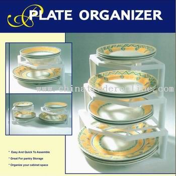 Plate organizer