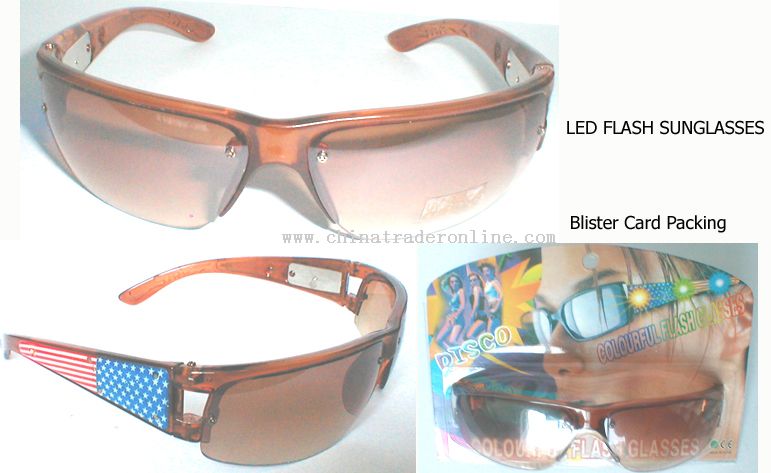 Led Flash Sunglasses from China