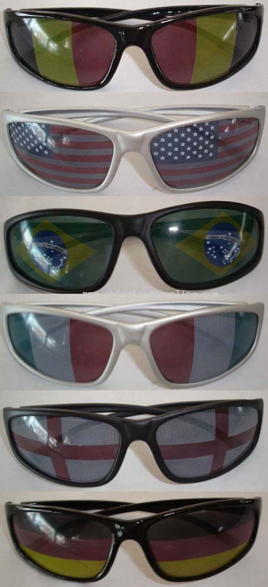 National Flag Sunglasses from China