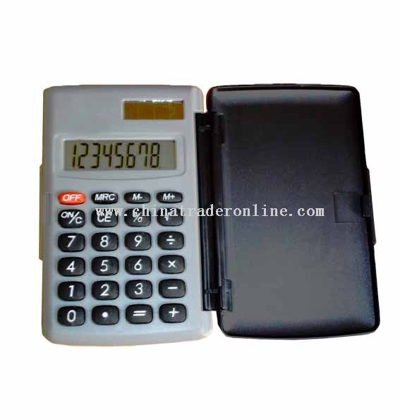calculator with cover from China