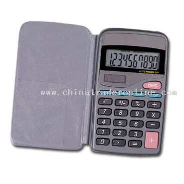 Pocket Calculators with Cover from China