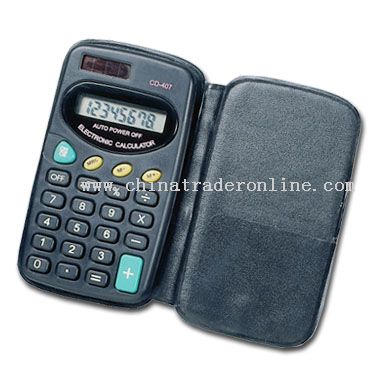 Pocket Calculators with Cover