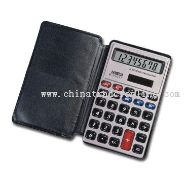 Pocket Calculators with Cover from China