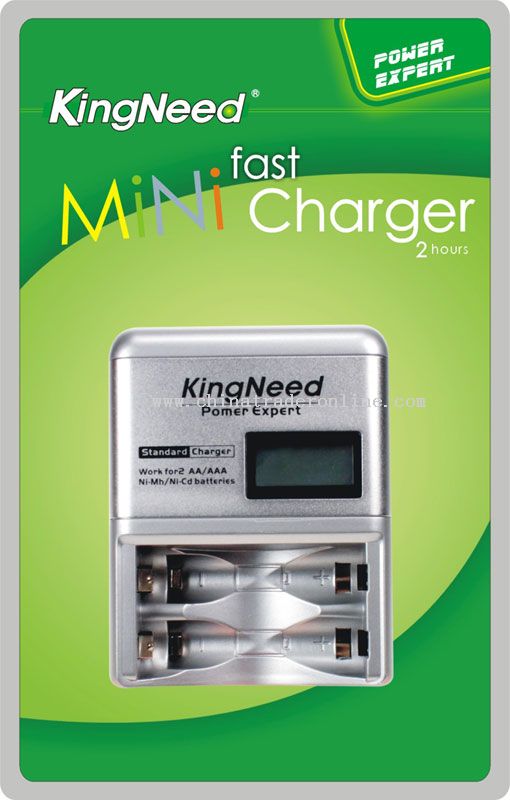 2Hours fast MiNi LCD Fast Charger