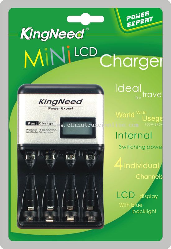 MiNi LCD Fast Charger from China