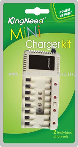 four charging channels with 2-2 series connection timer Charger from China