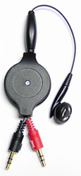 Media earphone for PC, Notebook