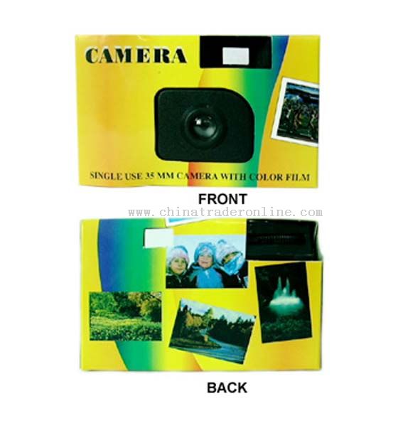 Disposable Camera without Flash from China