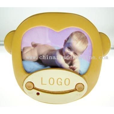 Monkey photo frame & recorder from China