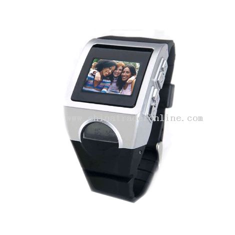 Watch shape photo frame