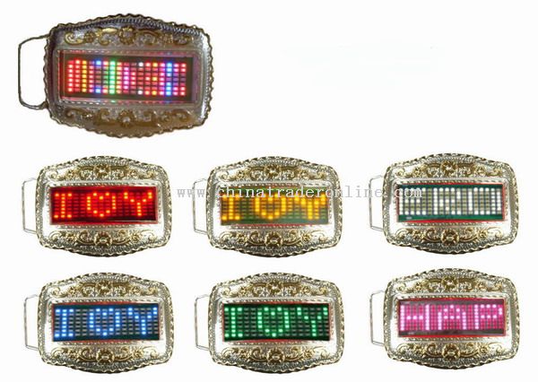 LED Belt Buckles