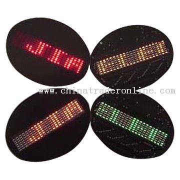 Mini Led Badge from China