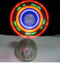 Mouse Shape LED Mini Fan with Lanyard