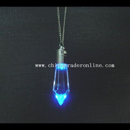 flashing necklace from China