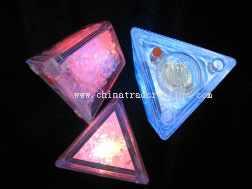 triangle light up ice cube