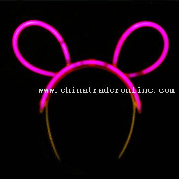 Glow Bunny Ear Decoration from China