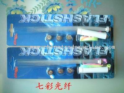 Seven Color Flash Fiber Stick from China