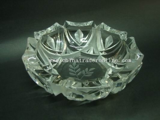 Crystal Ashtray from China