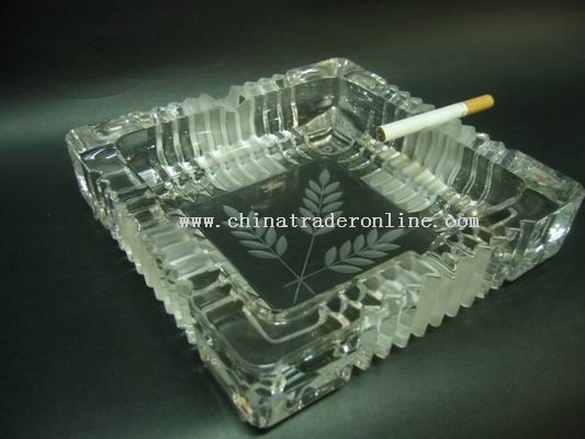 Crystal Ashtray from China