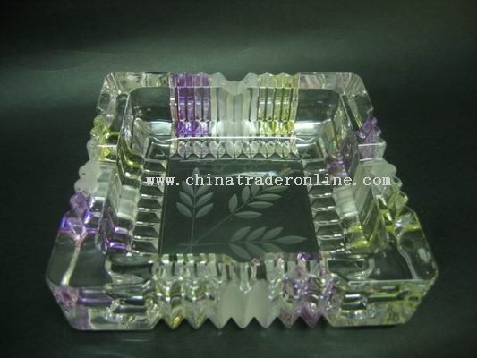 Crystal Ashtray from China