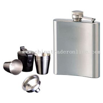 Hip Flask Gift Set