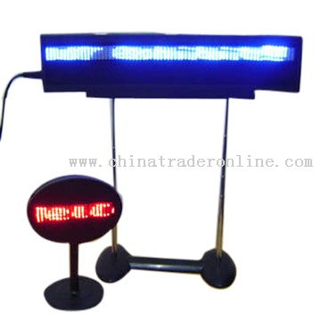 22cm LED Scroll Display / Sign / Message from China