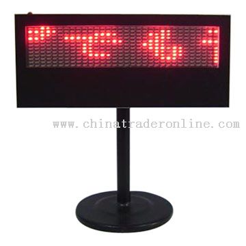 All Country Character LED Display from China