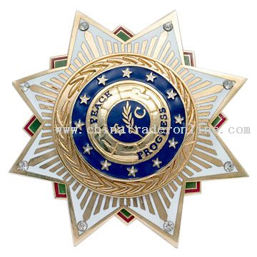 Cloisonne Badge from China