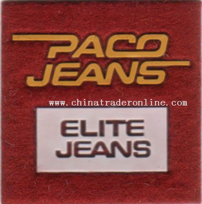 High frequency emboss badge from China