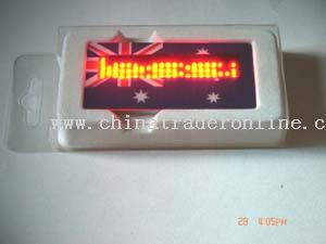 LED Name Badge from China