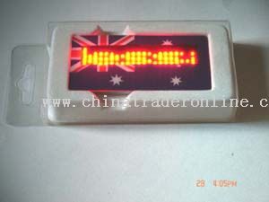 LED Name Badge