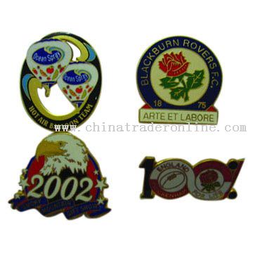 Label Pins from China