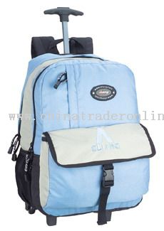 420D 2mm ribbstop/ulelene WHEELED BACKPACK from China