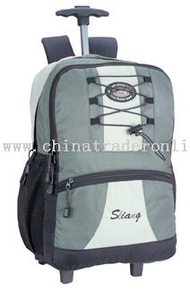 420D 2mm ribbstop/ulelene WHEELED BACKPACK from China