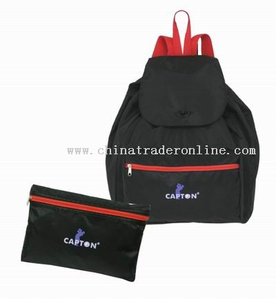 Foldable backpack from China