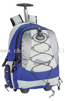 Oxford/PVC WHEELED BACKPACK