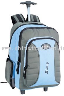 Oxford/PVC WHEELED BACKPACK